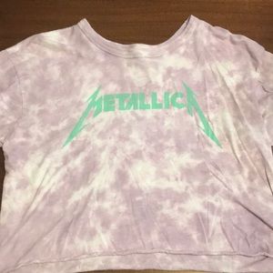 Metallica Crop Top
